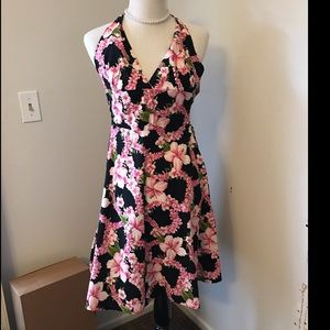hawaiian halter dress heartbreaker clothing